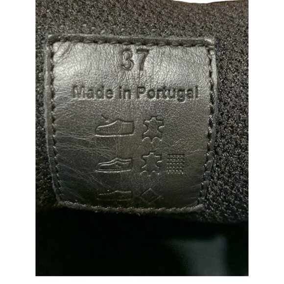 Longchamp Le Pliage Black Suede Russian Leather Heel Lace‎ Up Fashion Sneakers - Picture 6 of 13